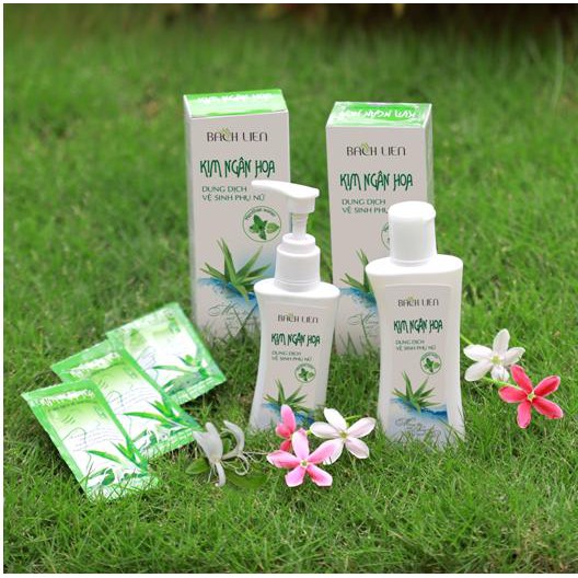 DUNG DỊCH VỆ SINH PHỤ NỮ KIM NGÂN HOA 120ML