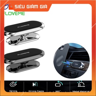 Giá đỡ từ tính nam châm FLOVEME kim loại cao cấp + đã kèm miếng dán |PT2410 (nam châm)