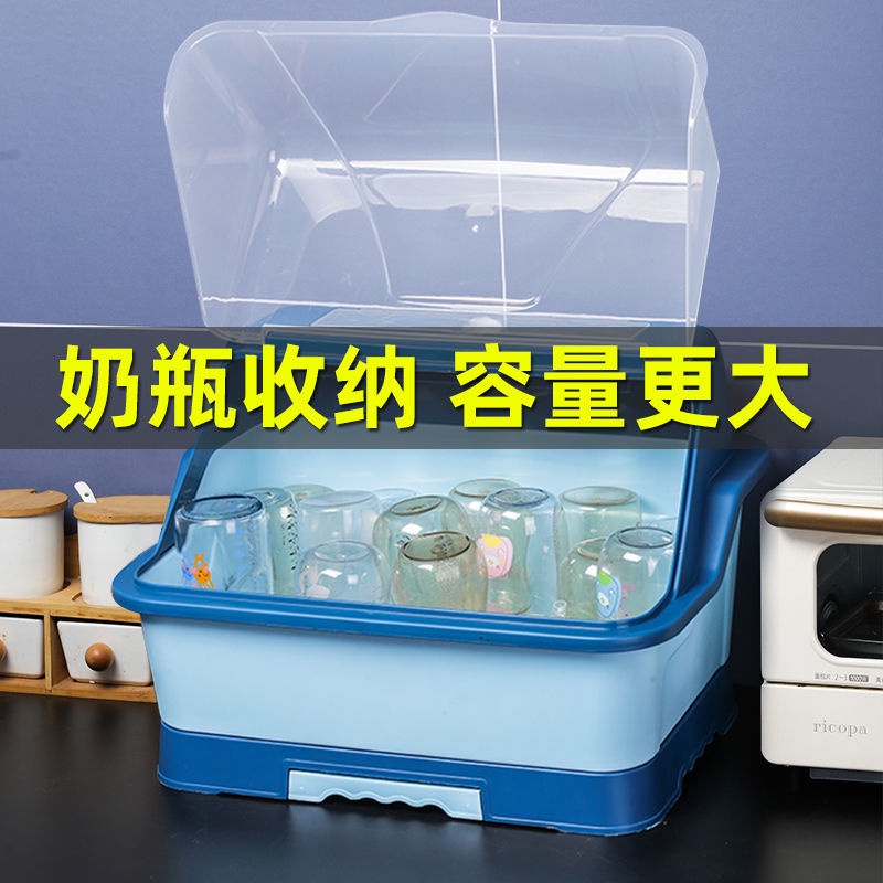 Hộp đựng bát đĩa bằng nhựa cỡ lớn tiện dụng dành cho nhà bếp
