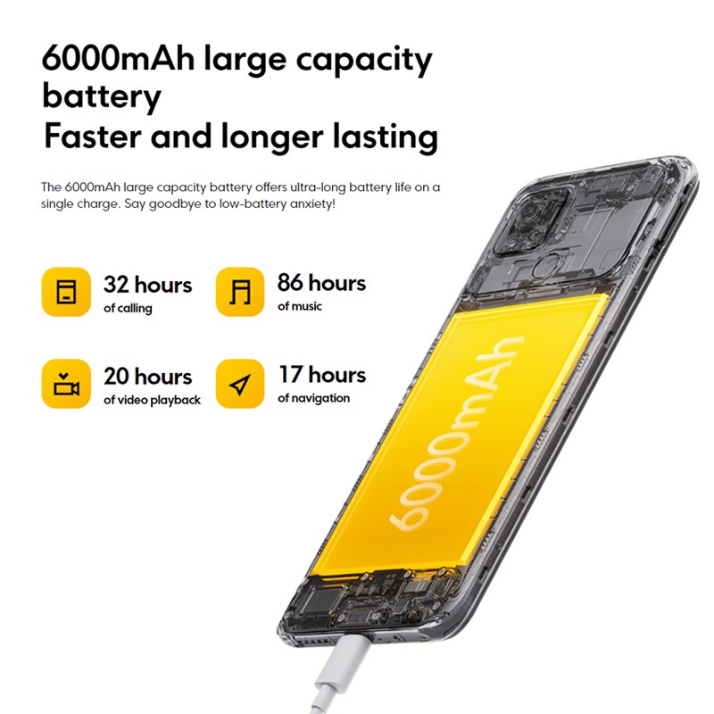 Điện Thoại Thông Minh Poco C40 4 + 64GB Dung Lượng Pin 6000mAh Màn Hình 6.71 CPU 13MP