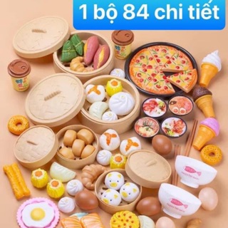 Bộ đồ chơi nấu ăn 84 chi tiết siêu to khổng lồ
