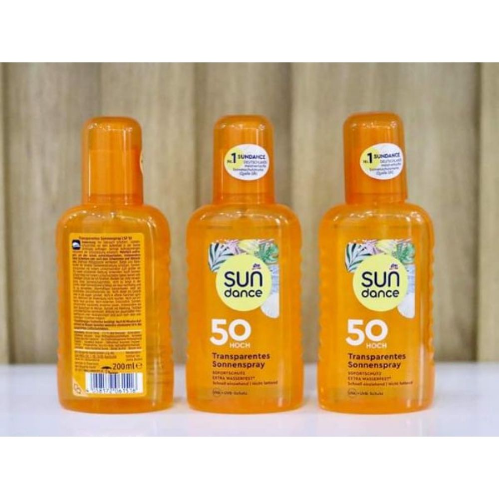 Kem chống nắng Sundance 200ml dạng xịt SPF 50 chính hãng Đức- Shop Dalavii