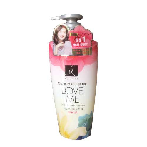 Dầu xả dưỡng tóc Elastine Love Me hương trái cây 600ml