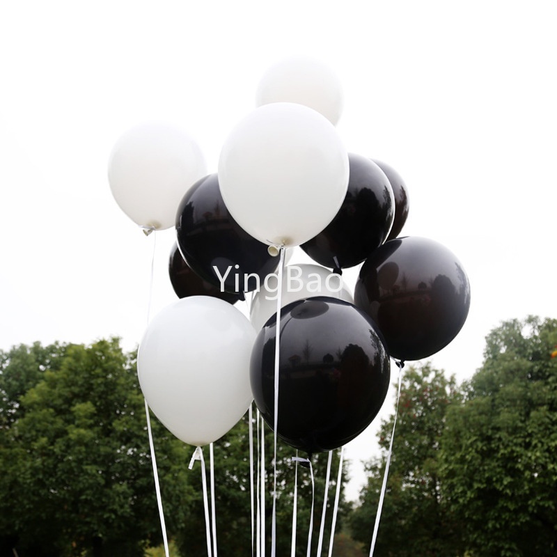 Set 100 Bong Bóng Cao Su Dày 2.2g 10inch Trang Trí Tiệc Cưới/Sinh Nhật