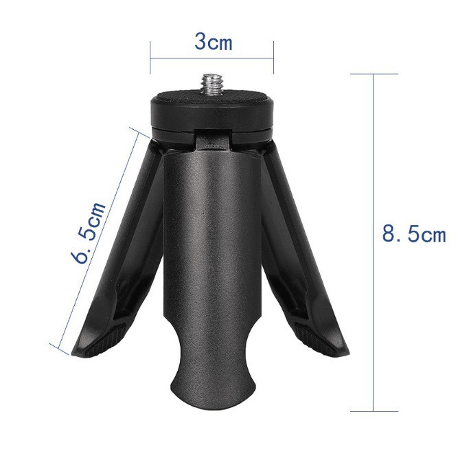 ❤️ HOTSALE ❤️ TRIPOD 3 chân MINI FN020 + KÈM BỘ MOUNT GẮN GOPRO + GÁ KẸP HM002