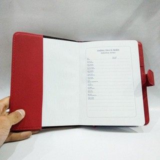 Combo 2 cuốn sổ lịch da Edition Daily Book 2846