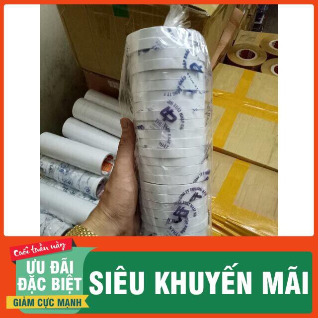 [SHOPEE TRỢ GIÁ] 1 Cây Băng dính 2 mặt loại mỏng các cỡ ( dài 2 mét/ cuộn)