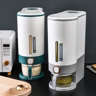 Thùng đựng gạo thông minh, kèm cốc vo gạo