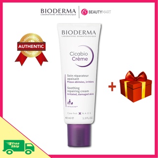 Kem dưỡng phục hồi da ngừa thâm sẹo Bioderma Cicabio Creme chính hãng Pháp - BeautyMart