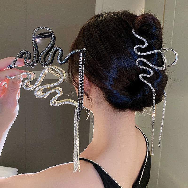 Kẹp tóc đính đá blingbling sang trọng Hàn Quốc dành cho nữ Mely T13