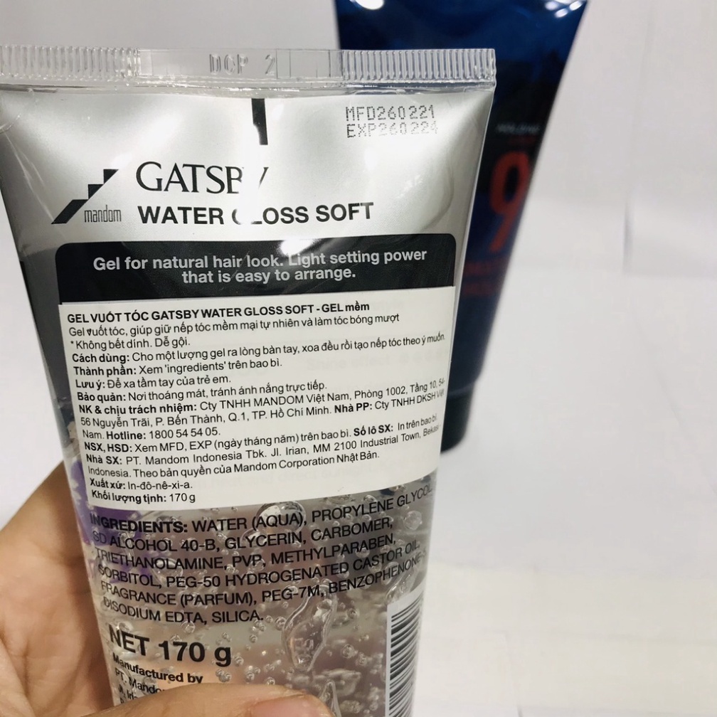 Gel Vuốt Tóc Giữ Nếp GASTBY SBY 170g