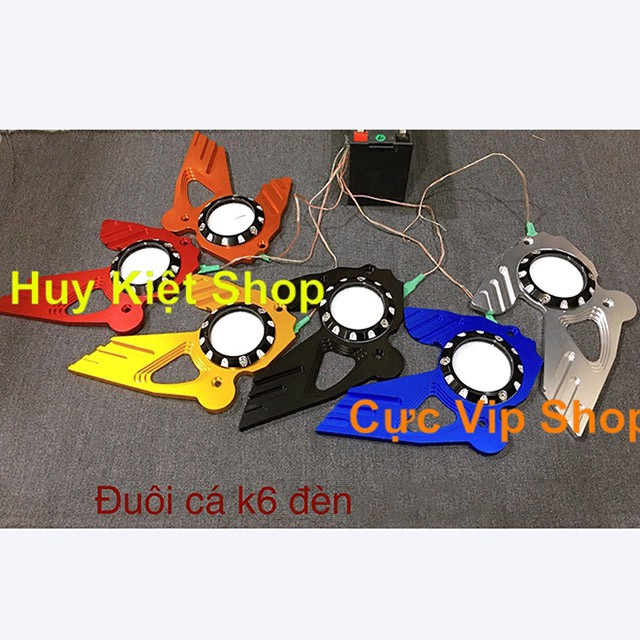 (Cho Exciter 150) Đuôi Cá K8 Đèn Cao Cấp