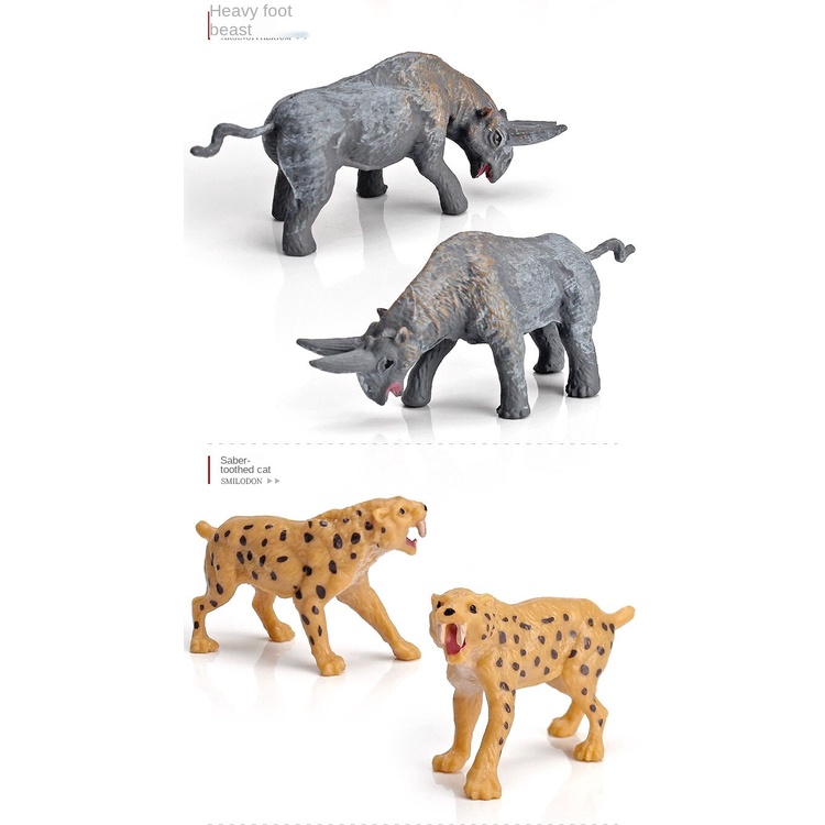 Set 12 Mô Hình Động Vật Mini Cho Bé