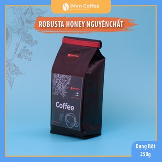 Cafe Nguyên Chất Pha Phin Thượng Hạng - Phin Robusta Honey 250g Dạng Bột - Hương Vị Thơm đậm đà, béo dịu, và hậu vị ngọt
