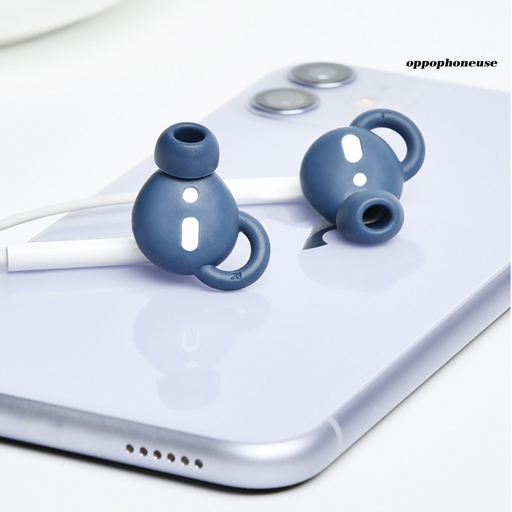 Set 2 Nút Silicon Chống Trượt Cho Tai Nghe Airpods 1 / 2