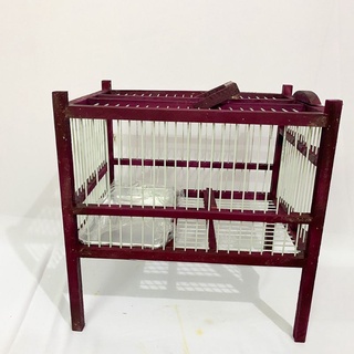 Lồng tắm chim chào mào nan cáp quang