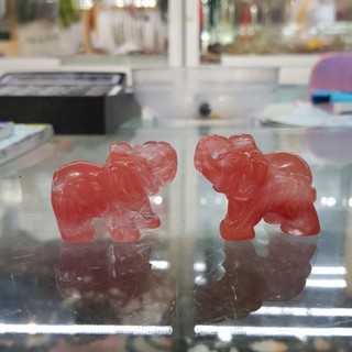 Voi Đá Phong Thủy Để Bàn Học, Bàn Làm Việc 4cm