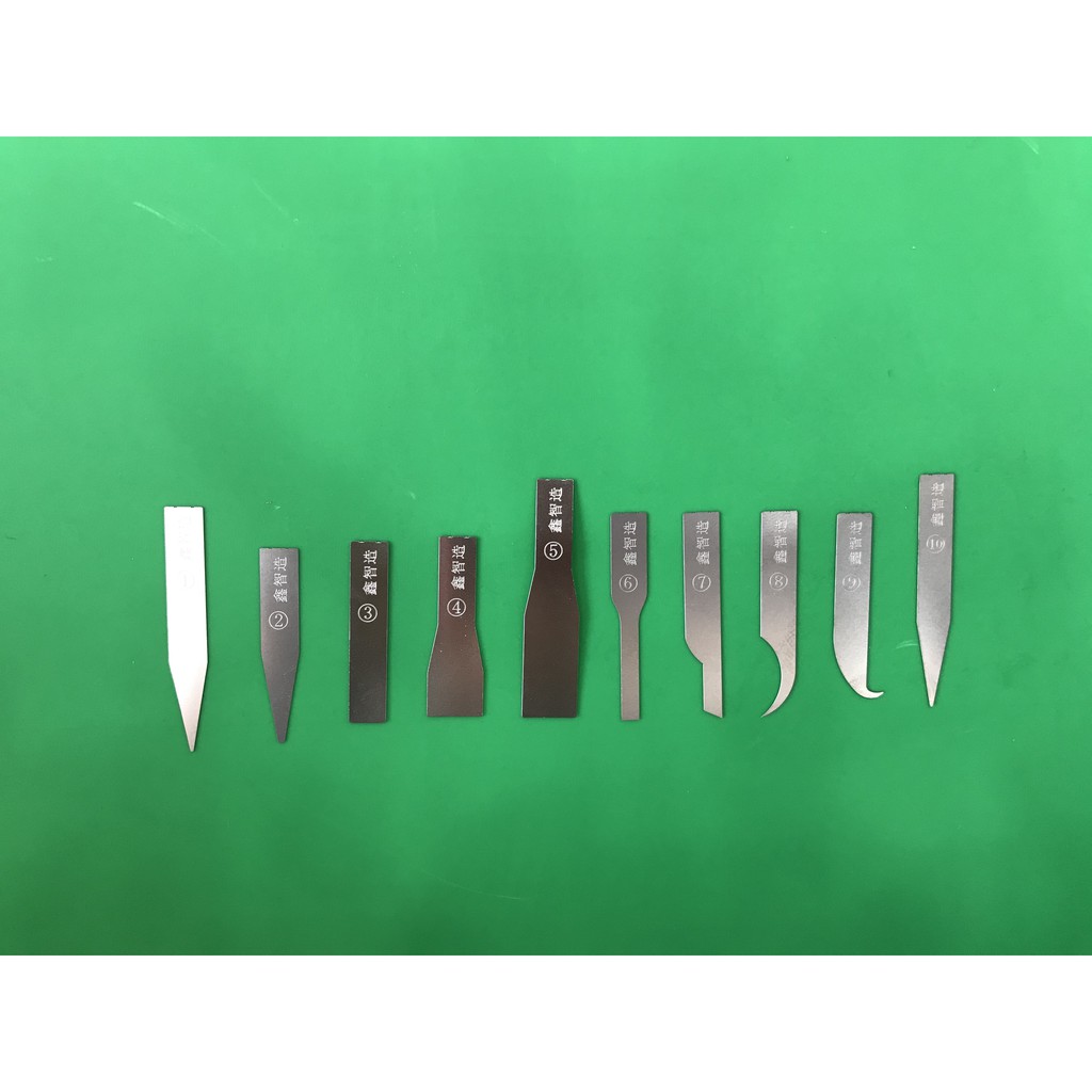 Lưỡi dao, cán dao làm chân, cạo keo ic, tách lưng điện thoại