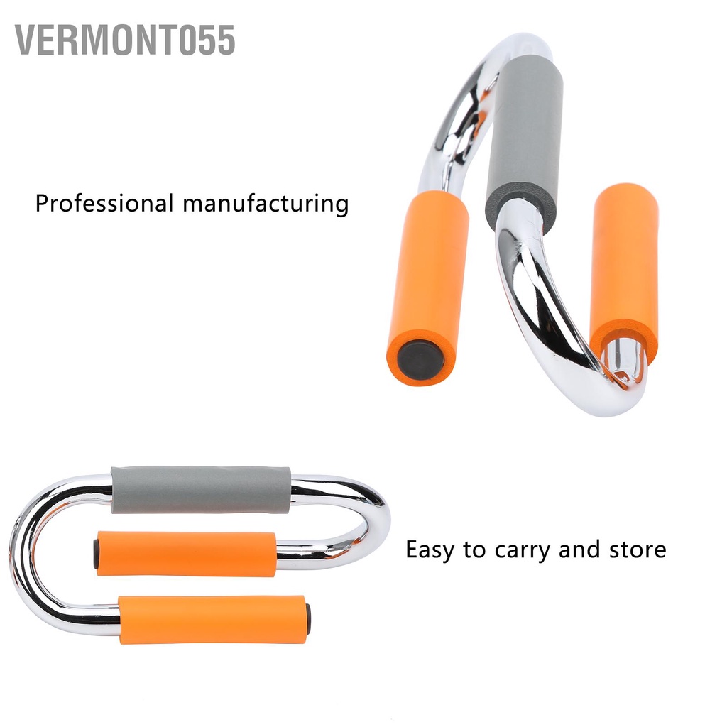 Có thể bán buôn S Shape Push Up Bar Bracket Man Arm Power Chest Muscle Training Thiết bị tập thể dục tại nhà Vermont055 Hàng giao ngay