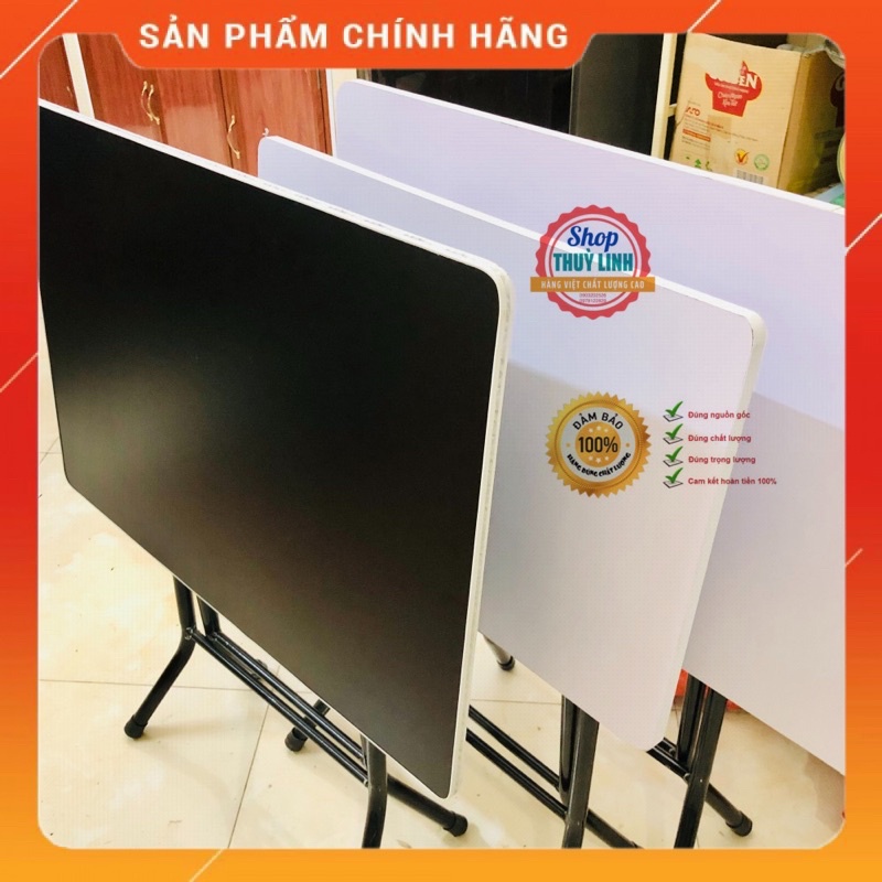 Bàn gấp chân cao 73cm sơn tĩnh điện siêu bền