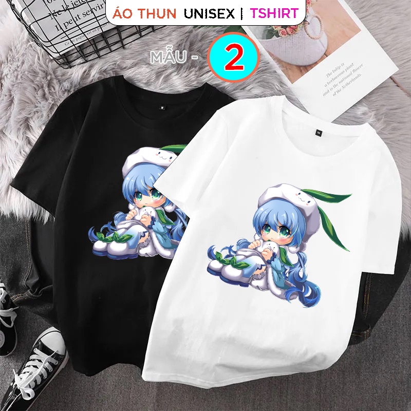 Áo thun Liên Minh Huyền Thoại - Áo thun Unisex tay ngắn chất liệu cotton vải dảy mịn