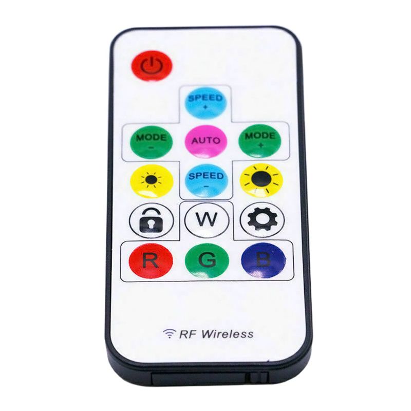 Điều Khiển Từ Xa Mini Cho Dây Đèn LED IR RGB Phòng Ngủ