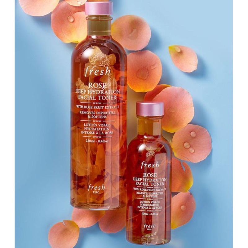 &lt; FRESH&gt; NƯỚC HOA HỒNG FRESH PHÁP - ROSE DEEP HYDRATION FACIAL TONER FRESH