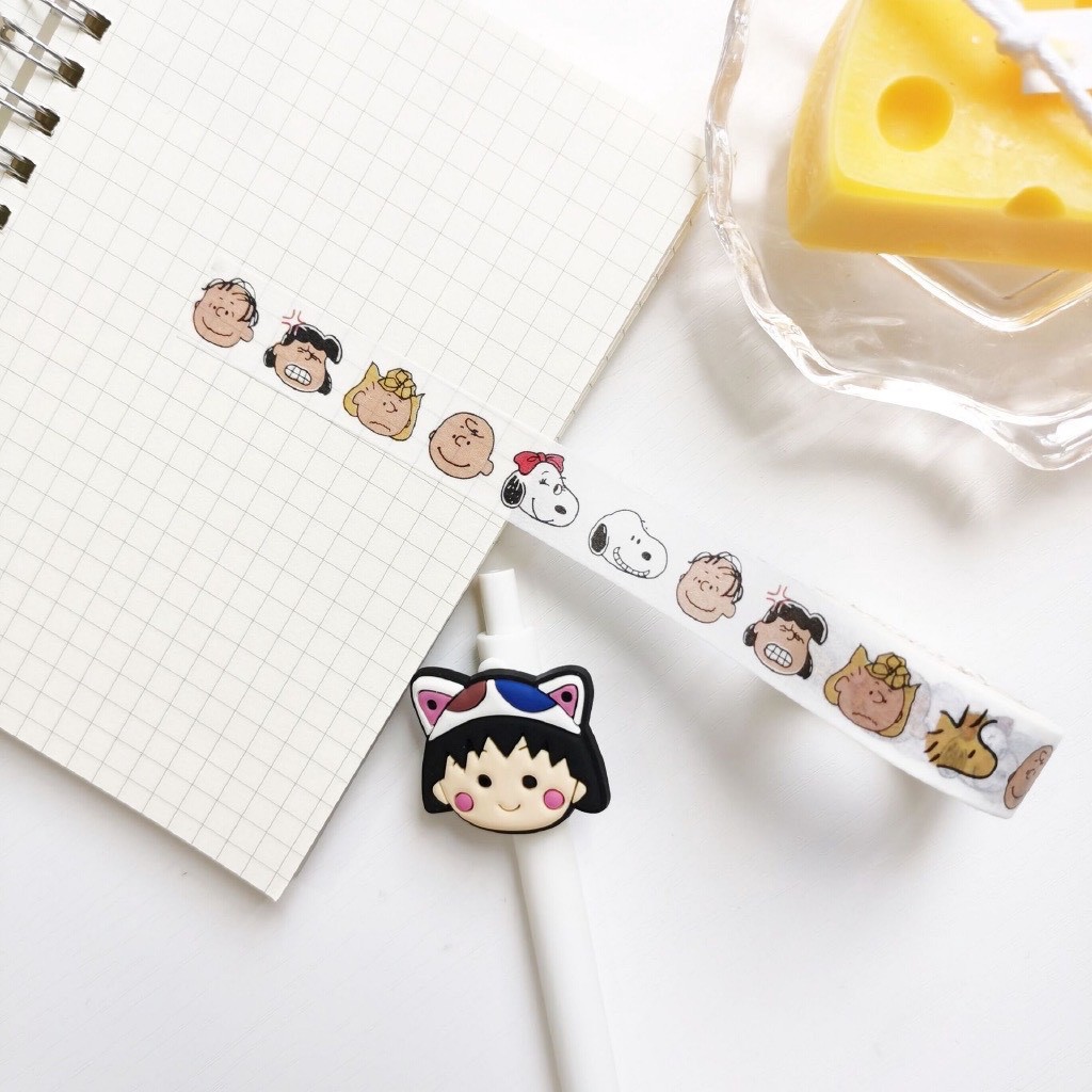 Cuộn washi tape hoạt hình Snoopy