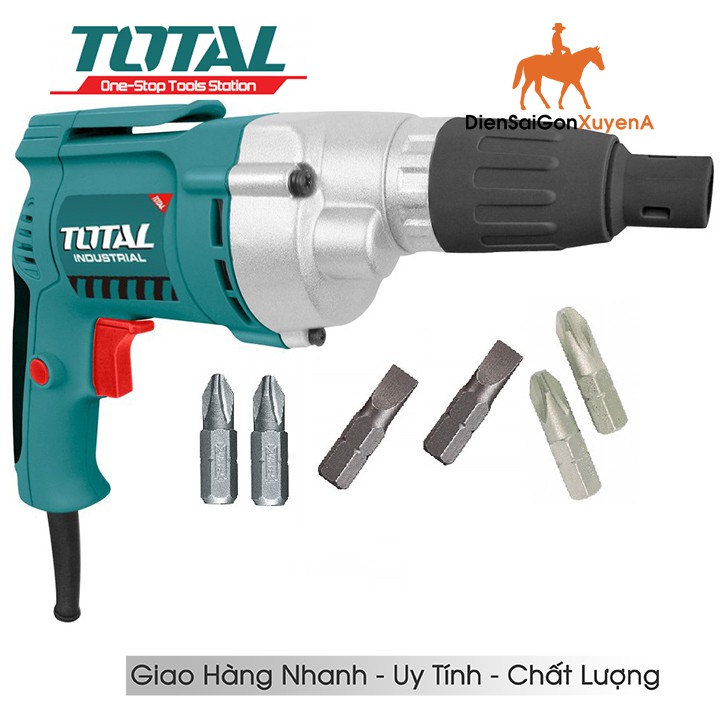 Máy bắn vít, bắt trần thạch cao 500W TOTAL TD2561 - DSG