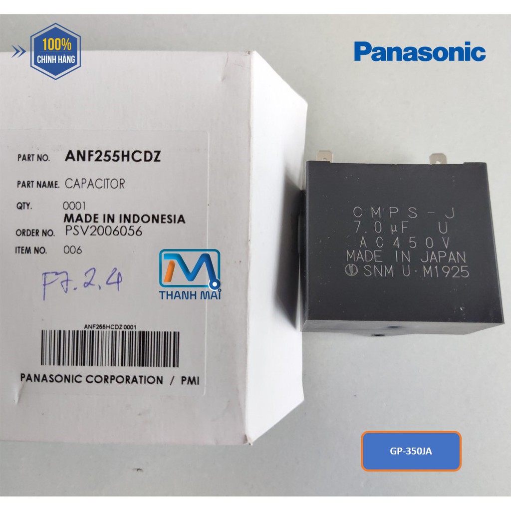 Tụ điện máy bơm nước Panasonic GP-350JA