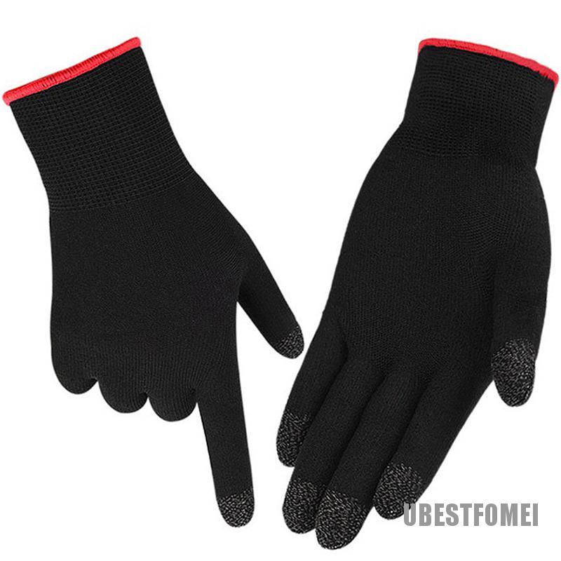 1 Cặp Vỏ Bọc Ngón Tay Chơi Game Chống Mồ Hôi Thoáng Khí