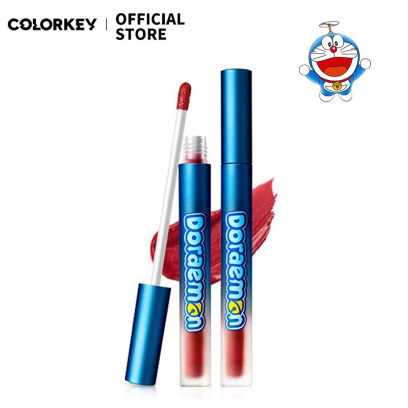 (Hàng Mới Về) Son Kem Lì Colorkey X Doraemon Tông Nhung Lì Chống Nước Lâu Trôi | BigBuy360 - bigbuy360.vn