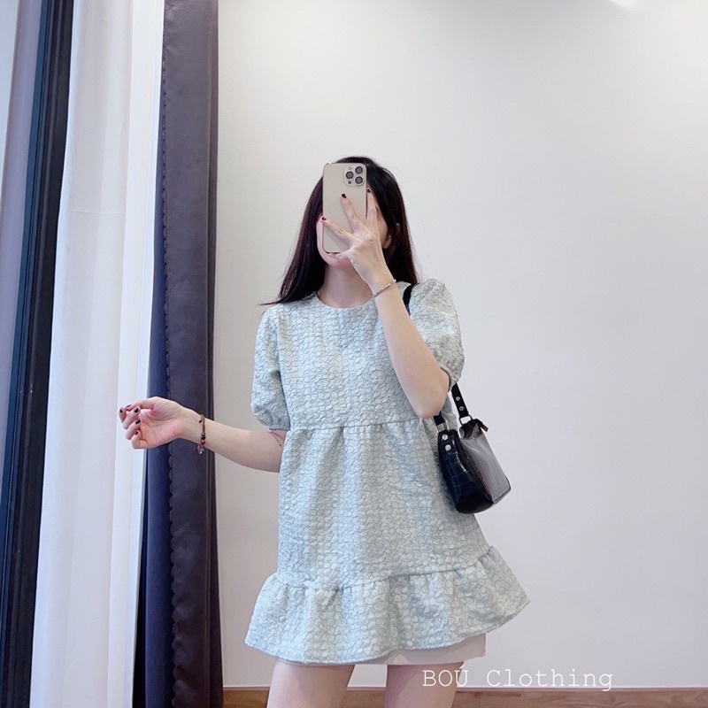 Áo babydoll nữ xốp xinh xắn (Ảnh thật)