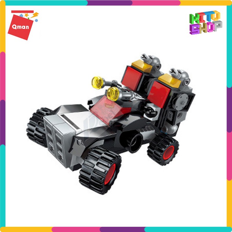 Đồ Chơi Xếp Hình Thông Minh Lego Cho Trẻ Từ 6 Tuổi Qman 1412 - Robot Người Máy Hợp Kim 419 Chi Tiết