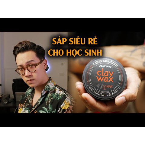 Nhập AFFINS20K [Giảm ngay 20K đơn từ 99K]Sáp đất sét Xmen Salon Solutions Clay Wax 70g- NPP AN NHIÊN