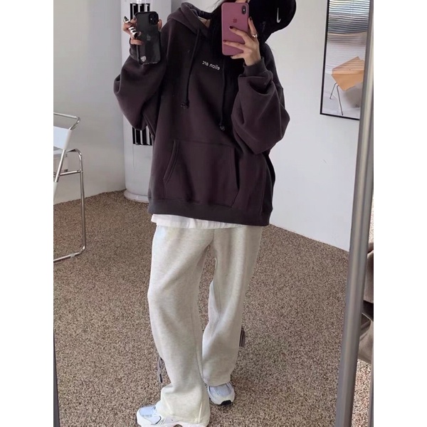 Áo nỉ hoodie ELLON ARC form rộng vải nỉ dày nam nữ unisex cao cấp phong cách Hàn Quốc | BigBuy360 - bigbuy360.vn