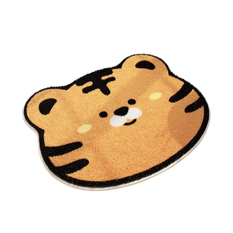 Thảm Chùi Chân Chống Trượt Thấm Hút Nước Tốt In Họa Tiết Hoạt Hình Dễ Thương