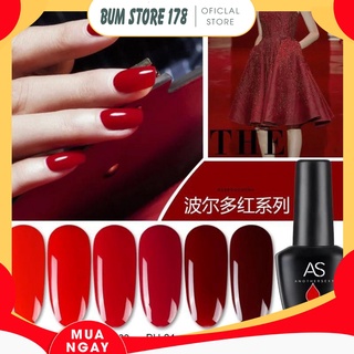 Sơn gel AS bền màu cực kì mướt 15ML - BH