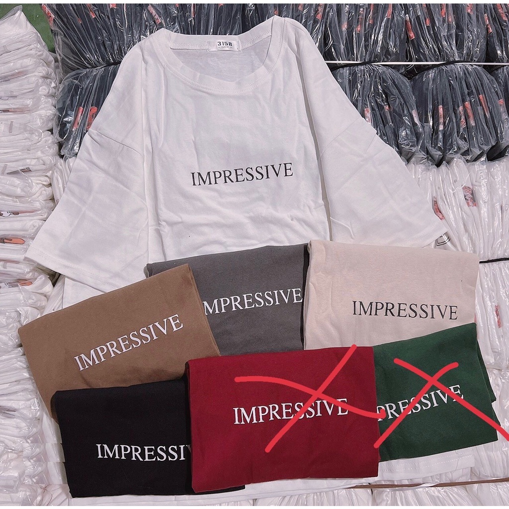 Áo Thun 3158 Impressive PEONYB Unisex [FREESHIP]  Phông form rộng tay lỡ in chữ vintage đường phố hànq uốc Ulzzang