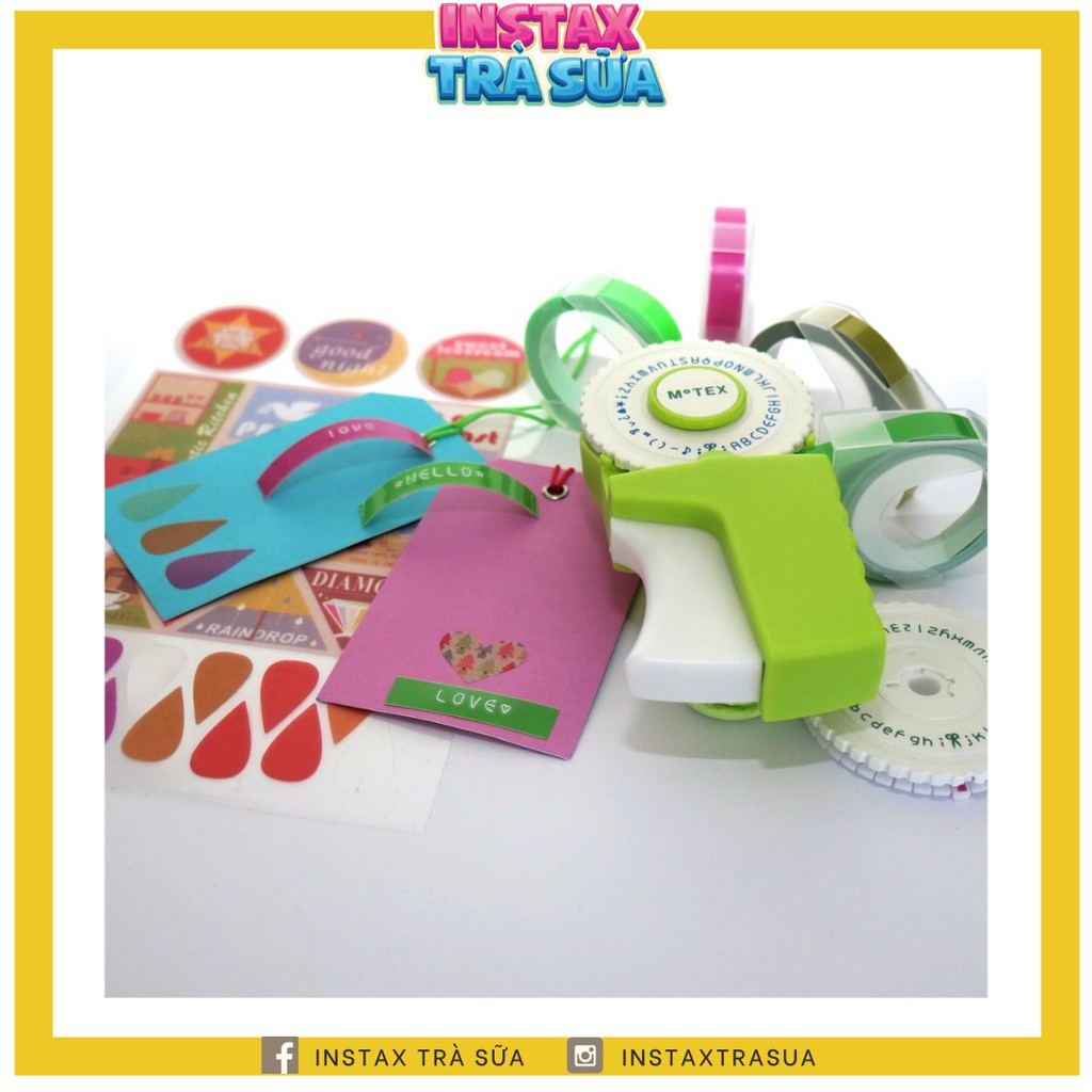 MÁY BẤM CHỮ - LABEL MARKER - hình ảnh thêm xinh