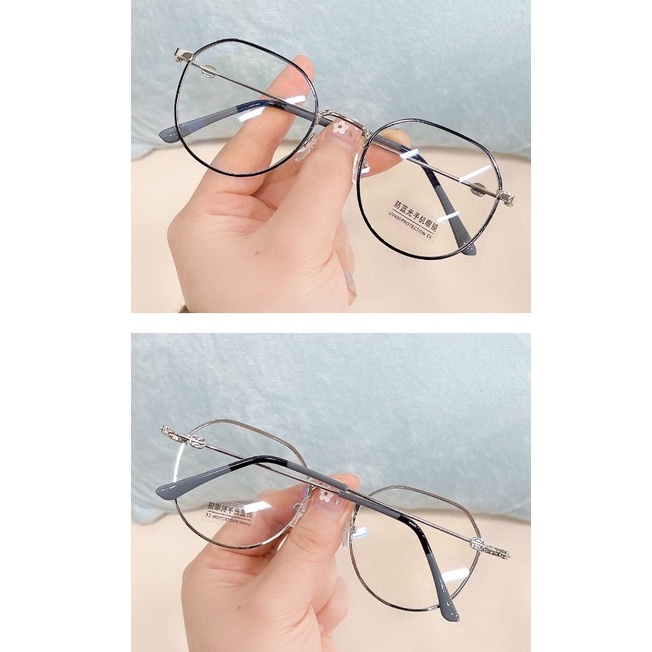 Kính Mát Gọng Nhựa Trong Suốt Phong Cách Vintage Thời Trang 2021