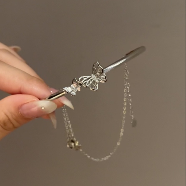 Vòng tay bướm đôi dây chuyền tua rua vòng tay nữ thiết kế thích hợp cao cảm giác khí chất Vòng tay người bạn thân nhất