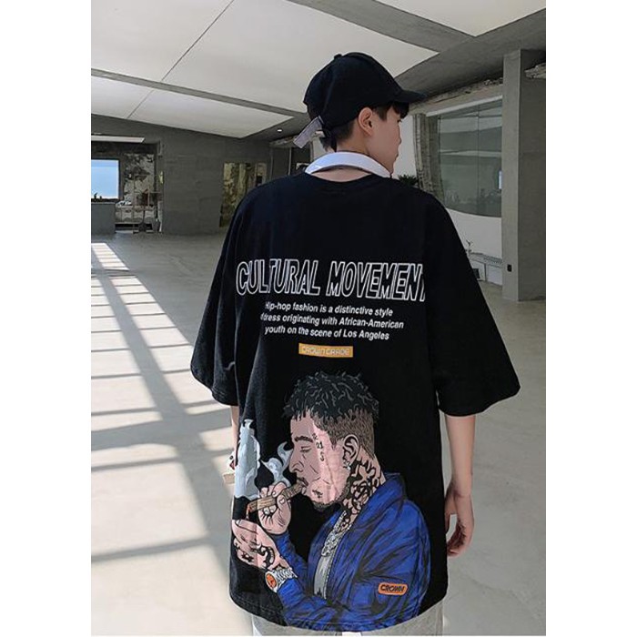 áo thun tay lỡ áo thun form rộng áo nhóm áo lớp phong cách unisex NCC24