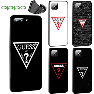 Ốp điện thoại mềm SH16 Logo Guess cho OPPO A3s A5 A37 Neo 9 A39 A57 A5s A7 A59 F1s A77 F3 A83 A1 F5 A73 F7 F9 Pro A7X