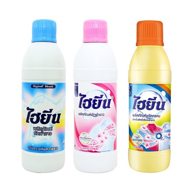 Nước tẩy quần áo trắng và màu Hygiene 250ml 500ml Thái Lan