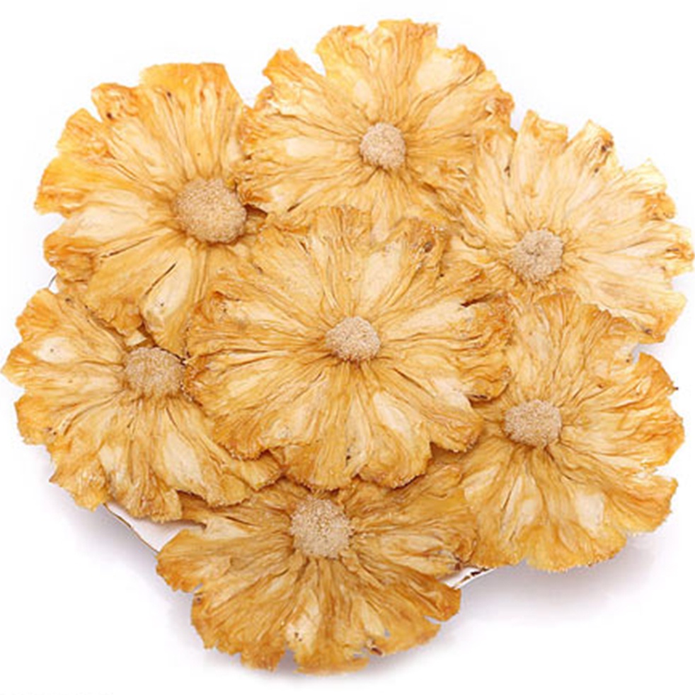 Thơm sấy dẻo  nguyên chất không đường, ăn vặt giảm cân - Dried Pineapple no sugar added | Légumes Việt N