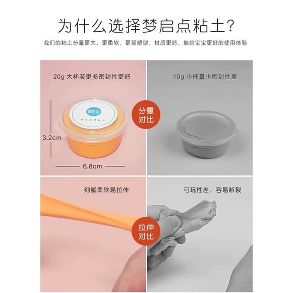 Đất nặn an toàn cho bé 24 màu kèm hộp đựng, đất nặn dẻo sinh học an toàn không bẩn ra sàn, dễ chơi, dễ tạo hình