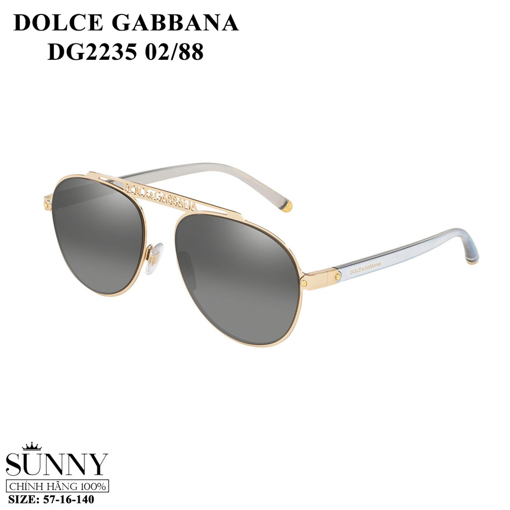 DG2235 - Kính mát Dolce Gabbana chính hãng Italy, dc bảo hành toàn quốc