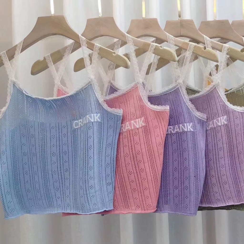 Áo Croptop Sát Nách Thiết Kế Quyến Rũ Cho Phái Nữ