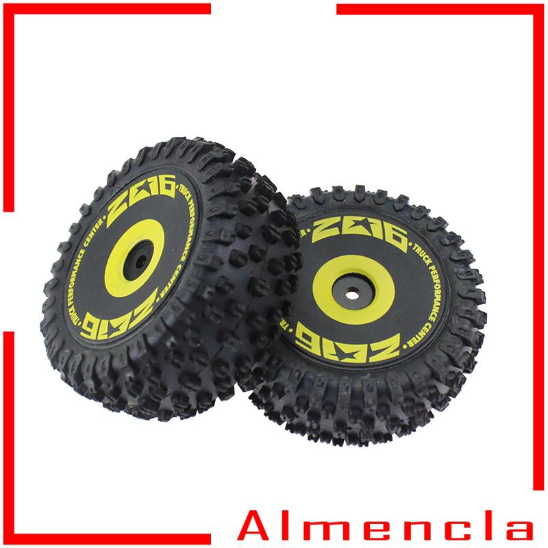 Rubber Wheel Tires 7cm Diameter Durable DIY for Wltoys Crawler Vehicle